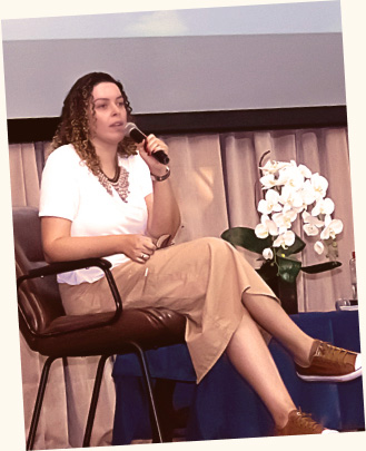 foto ana paula maciel mendes na Jornada Cognitiva Arnaldo - 2023